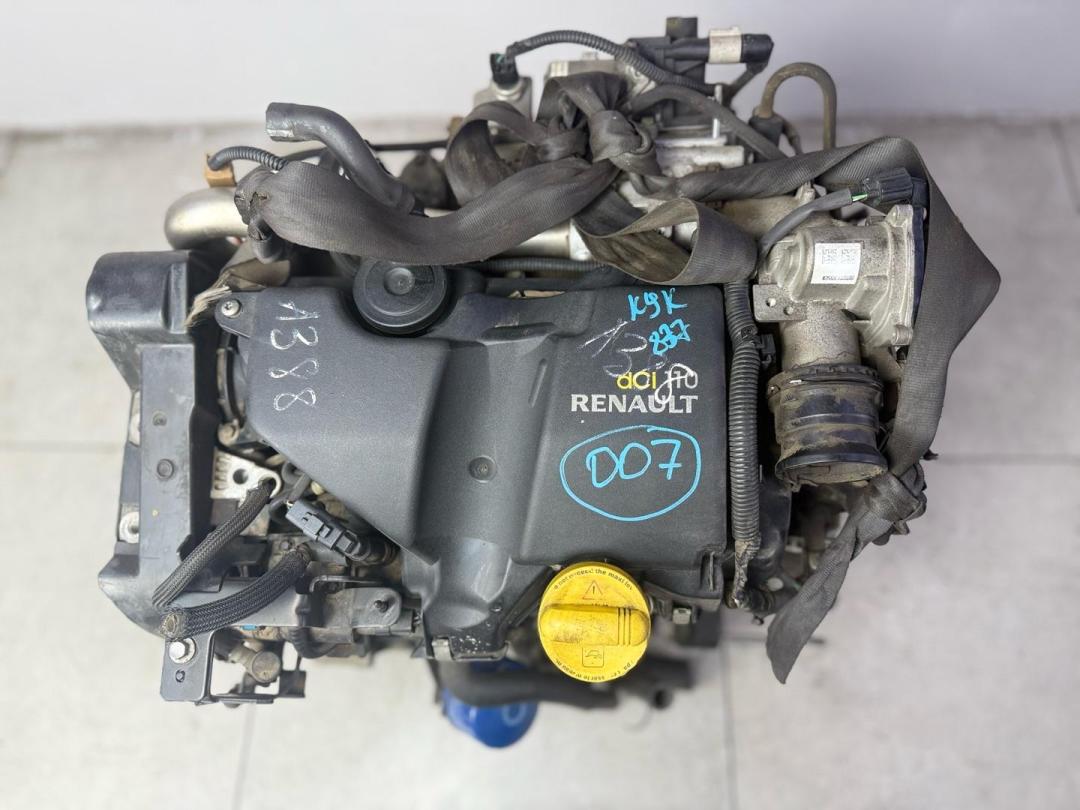 двигатель Renault Megane 3 поколение 2012, 1.5 л., K9K 837, дизель, робот, K9KN837, K9K837 - фото №1