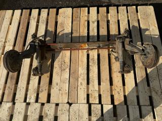 балка подвески задняя Peugeot 206 1 поколение [рестайлинг] (2002 - 2009), 1.4 л., KFW (TU3A), бензин, 514897