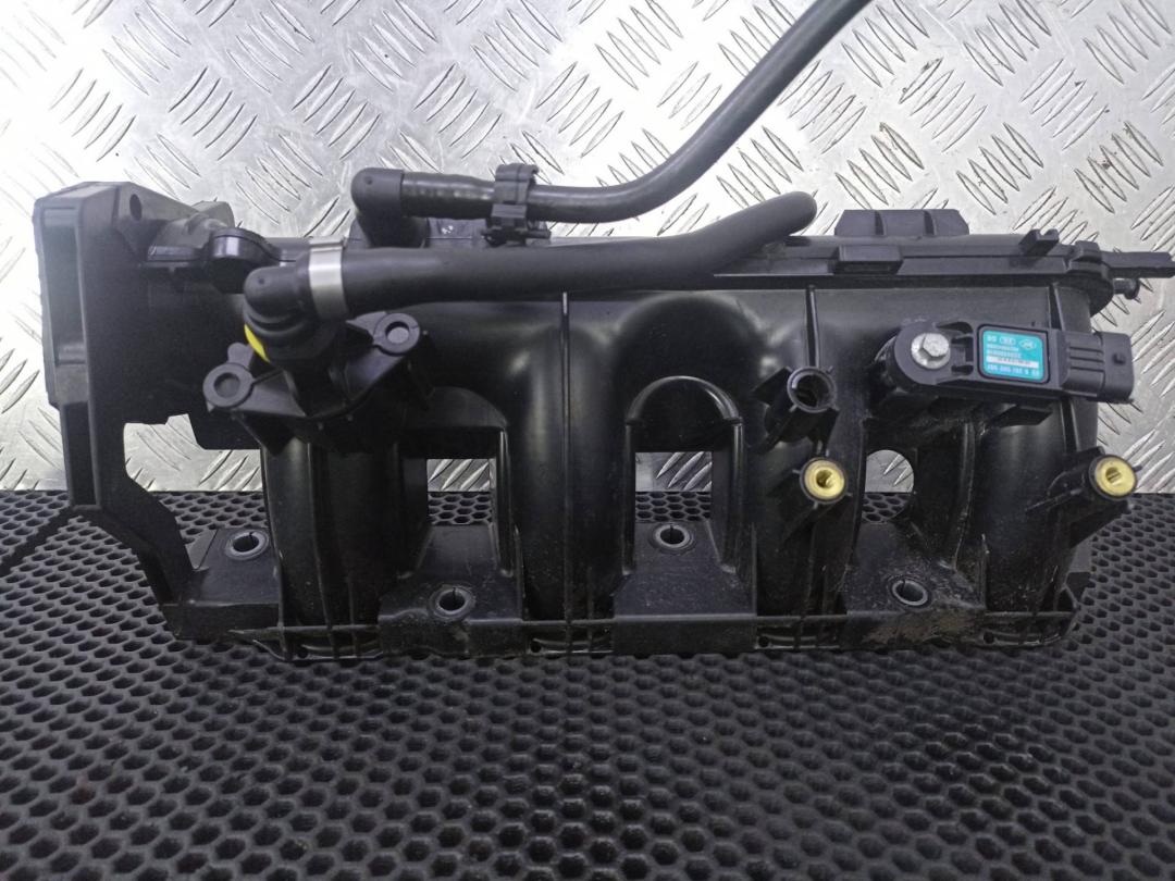 коллектор впускной Renault Scenic 3 поколение 2011, 1.4 л., H4J 700, бензин, 140032069R, 1049446S02 - фото №1