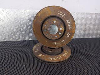 диск тормозной передний Opel Astra H/Family [рестайлинг] 2009, BS0158