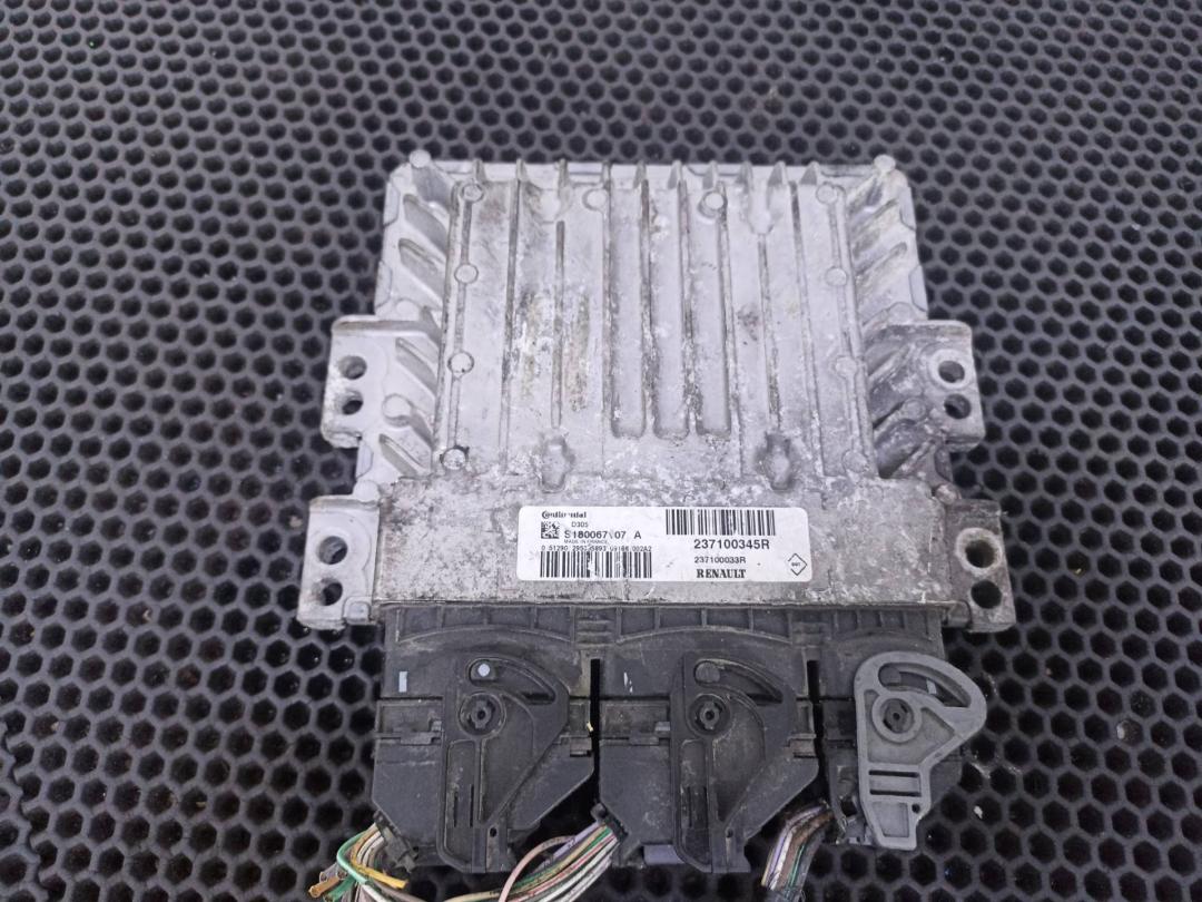 блок управления двигателем Renault Scenic 3 поколение 2009, 237100345R, 237100033R - фото №1