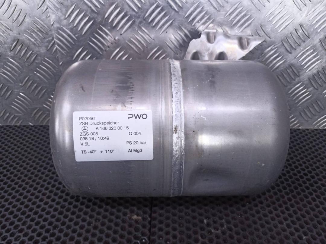 ресивер пневмоподвески Mercedes-Benz GLE W166 (2015 - 2018), A1663200015 - фото №1