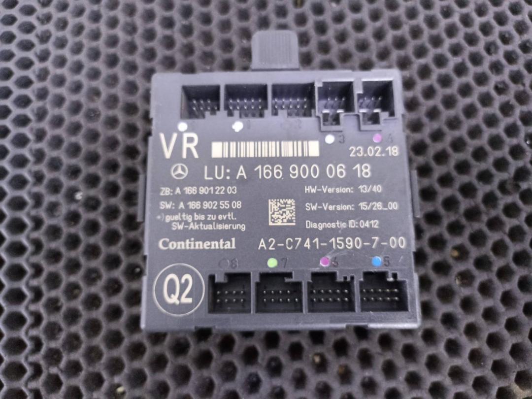 модуль управления двери Mercedes-Benz GLE W166 2018, A1669000618 - фото №1