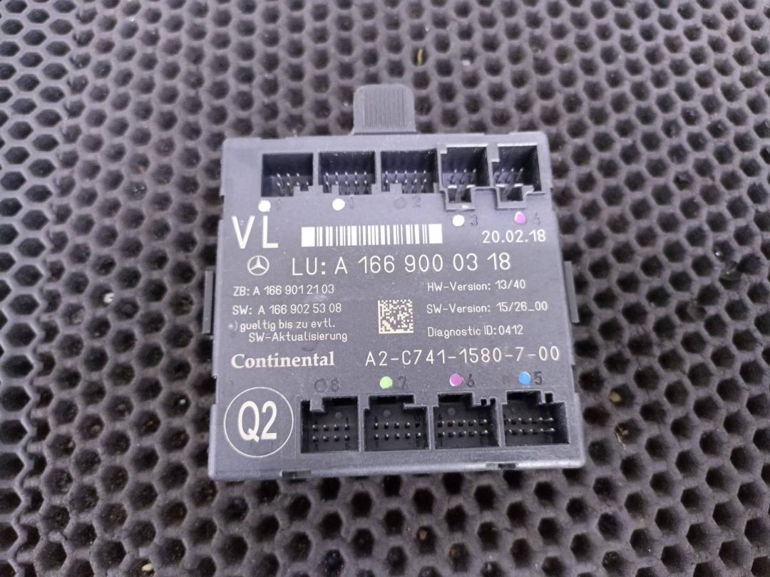 модуль управления двери Mercedes-Benz GLE W166 2018, A1669000318 - фото №1