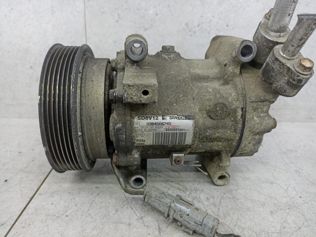 компрессор кондиционера Renault Kangoo 2 поколение 2009, универсал, 8200651251, 8200365787, 92600AZ74A - фото №1