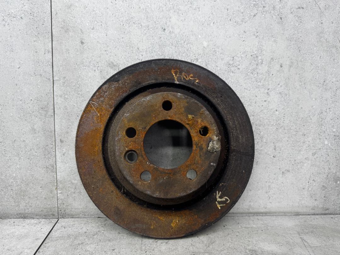 диск тормозной задний Volkswagen Transporter T5 (2003 - 2009), 7E0615601D - фото №1