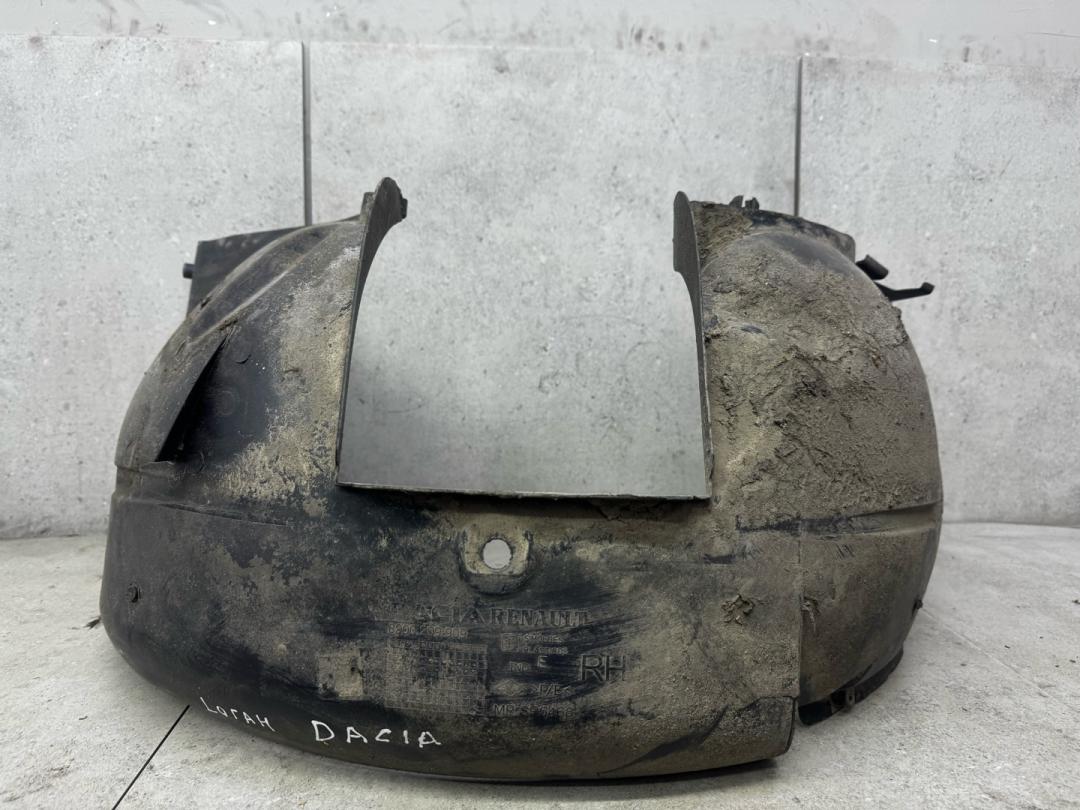 защита арок передняя правая (подкрылок) Dacia Logan 1 поколение (2004 - 2008), 8200209909 - фото №1