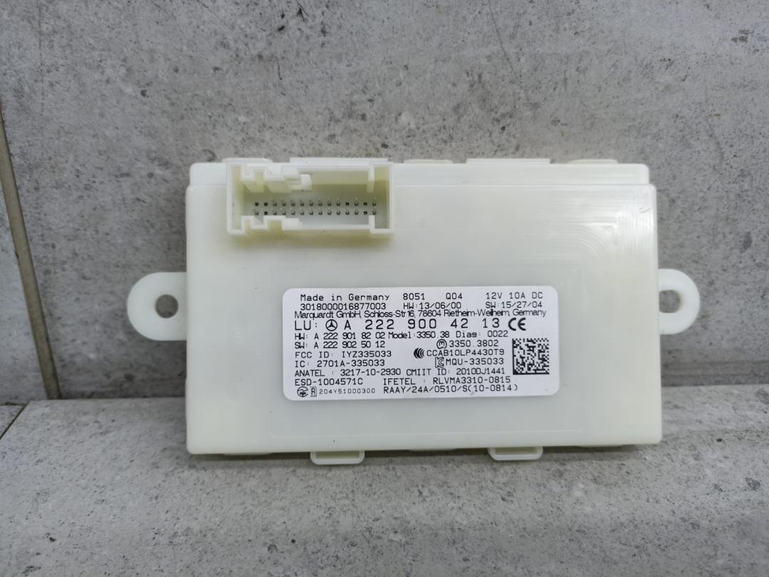 Блок управления бесключевым доступом Mercedes-Benz GLC Coupe C253 2018, A2229004213 - фото №1