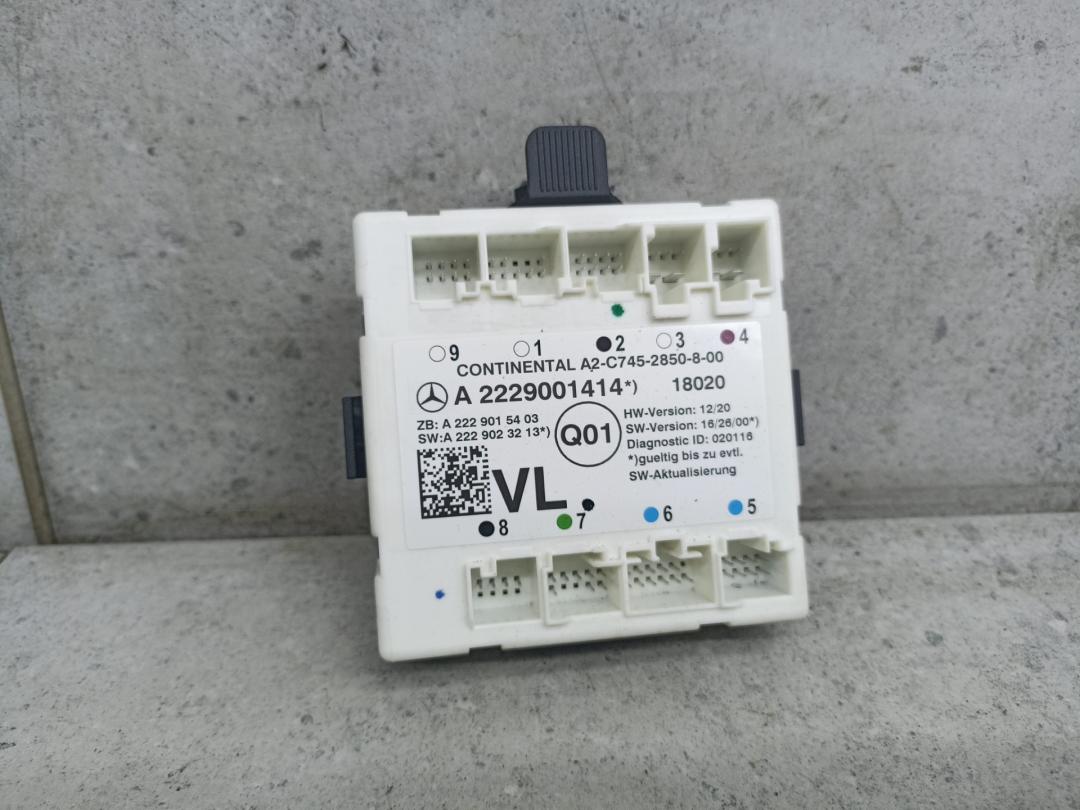 модуль управления двери Mercedes-Benz GLC Coupe C253 2018, A2229001414 - фото №1