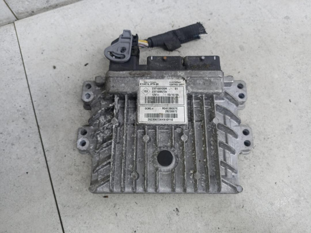 блок управления двигателем Renault Megane 3 поколение 2009, 237100627R, 237100120R - фото №1