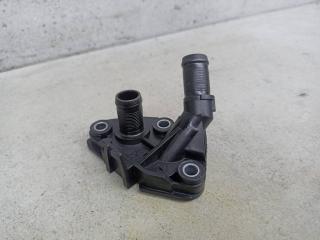 фланец (тройник) системы охлаждения Renault Megane 2 поколение [рестайлинг] 2008, 8200337841, 8200423361