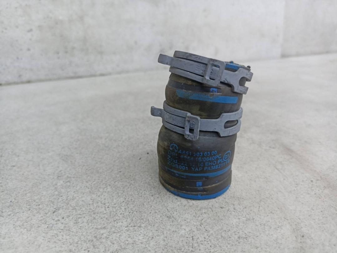 патрубок радиатора Mercedes-Benz GLC Coupe C253 2018, 2.1 л., OM 651.921, дизель, A6512030300 - фото №1