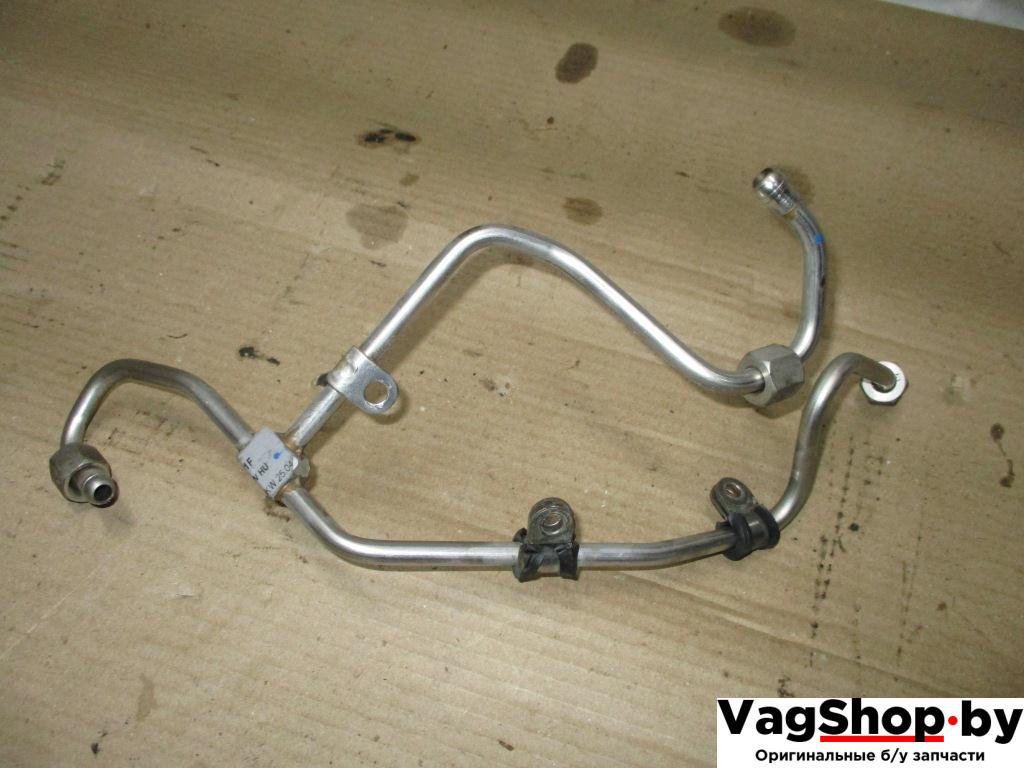 трубка топливная Audi A6 4F/C6 2006, 3.2 л., FSI, AUK, бензин, АКПП, зеленый, седан, полный привод, 06E127501F - фото №1