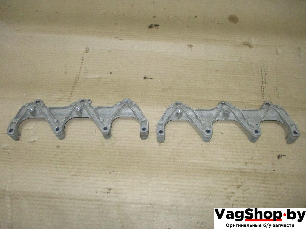 кронштейн (крепление) Audi A6 4F/C6 2006, 3.2 л., FSI, AUK, бензин, АКПП, зеленый, седан, полный привод, 06E133340A - фото №1