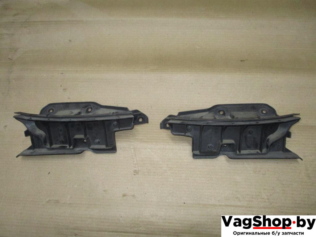 Крепление бампера заднего Audi A6 4F/C6 2006, 3.2 л., FSI, AUK, бензин, АКПП, зеленый, седан, полный привод, 4F5807897, 4F5807898 - фото №1