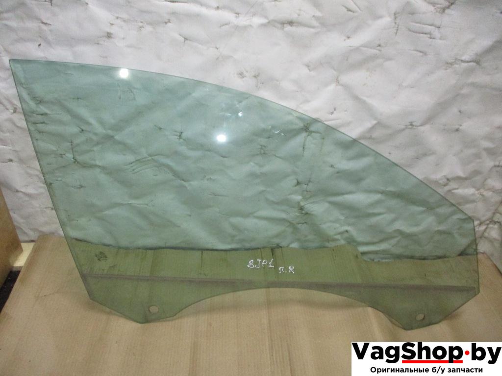 стекло двери передней правой Audi A6 4F/C6 2006, 3.2 л., FSI, AUK, бензин, АКПП, зеленый, седан, полный привод - фото №1