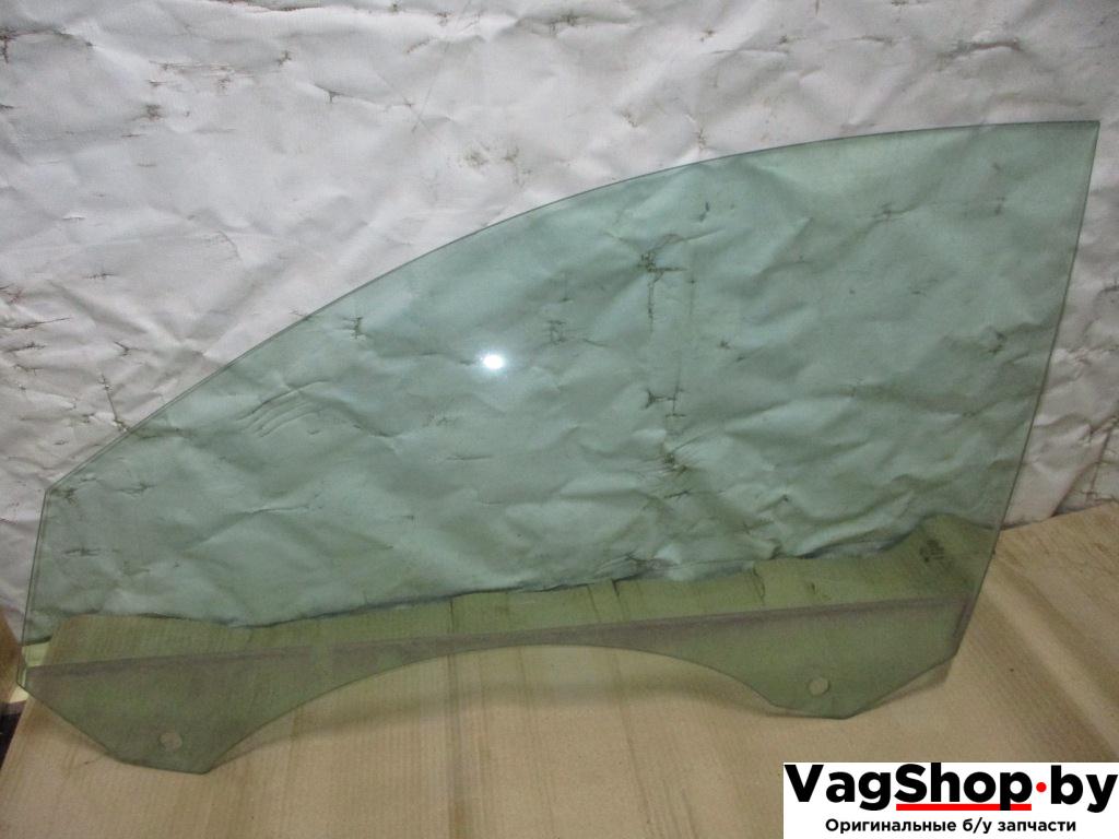 стекло двери передней левой Audi A6 4F/C6 2006, 3.2 л., FSI, AUK, бензин, АКПП, зеленый, седан, полный привод - фото №1