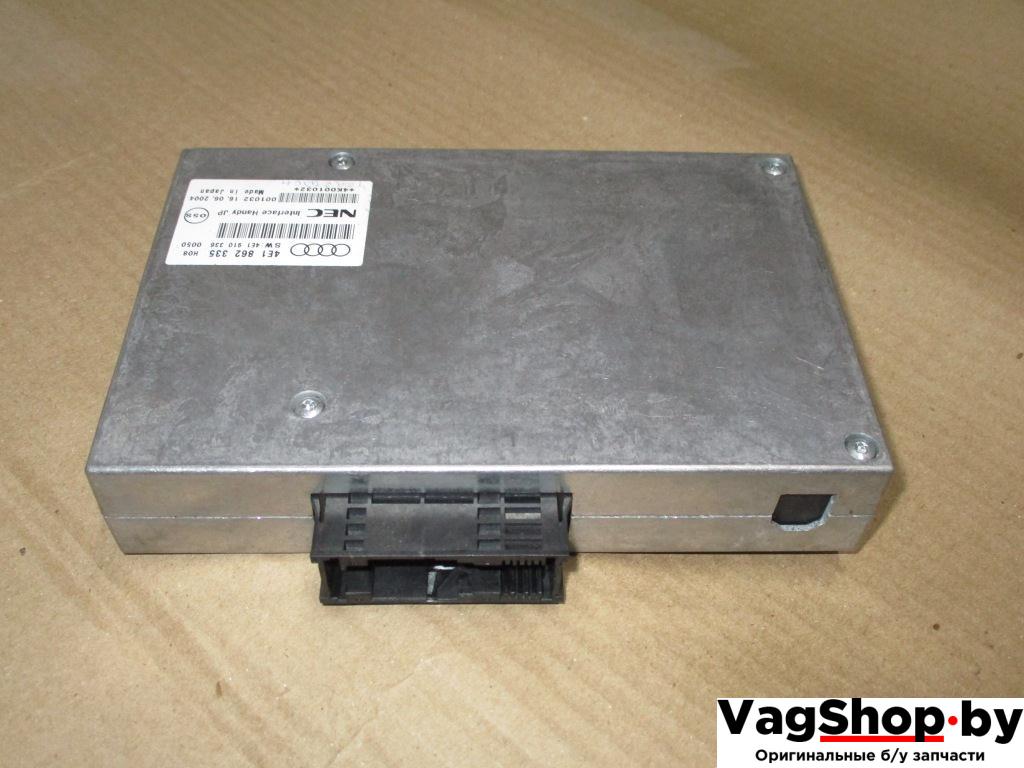 блок управления телефоном Audi A6 4F/C6 2006, 3.2 л., FSI, AUK, бензин, АКПП, зеленый, седан, полный привод, 4E1862335, 4E1910336 - фото №1