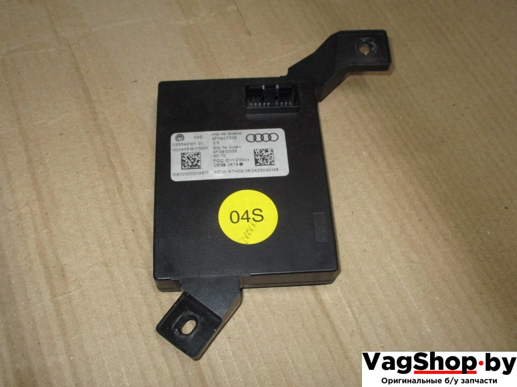 блок управления (другие) Audi A6 4F/C6 2006, 3.2 л., FSI, AUK, бензин, АКПП, зеленый, седан, полный привод, 4F0907335, 4F0910335 - фото №1