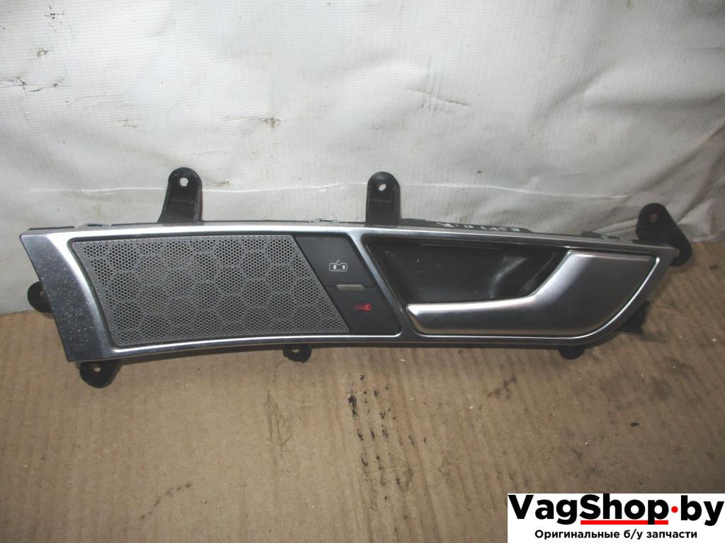 ручка внутренняя передняя правая Audi A6 4F/C6 2006, 3.2 л., FSI, AUK, бензин, АКПП, зеленый, седан, полный привод, 4F0837020A - фото №1