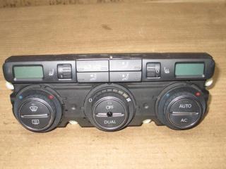 блок управления печки / климат-контроля Volkswagen Passat B6 2008, 2.0 л., TSI, CAW, бензин, АКПП, белый, универсал, передний привод, 3C0907044DA