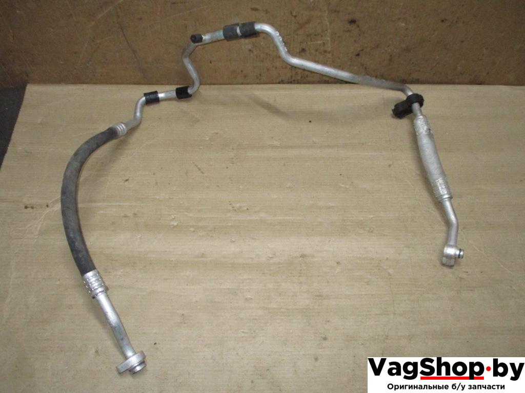 трубка кондиционера Volkswagen Golf 6 поколение 2012, 1.6 л., TDi, CAY, дизель, МКПП, красный, хетчбэк 5 дв., передний привод, 1K0820743FD - фото №1