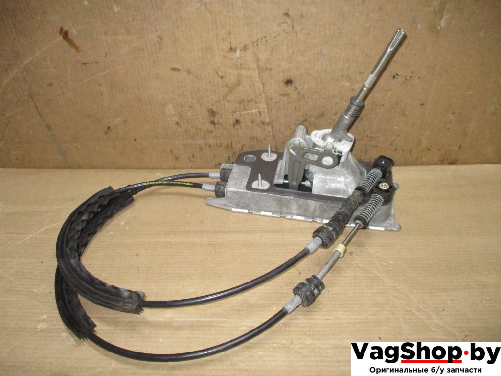 кулиса Volkswagen Golf 6 поколение 2012, 1.6 л., TDi, CAY, дизель, МКПП, красный, хетчбэк 5 дв., передний привод, 1K0711049CH, 1K0711265AR, 1K0711266AC - фото №1