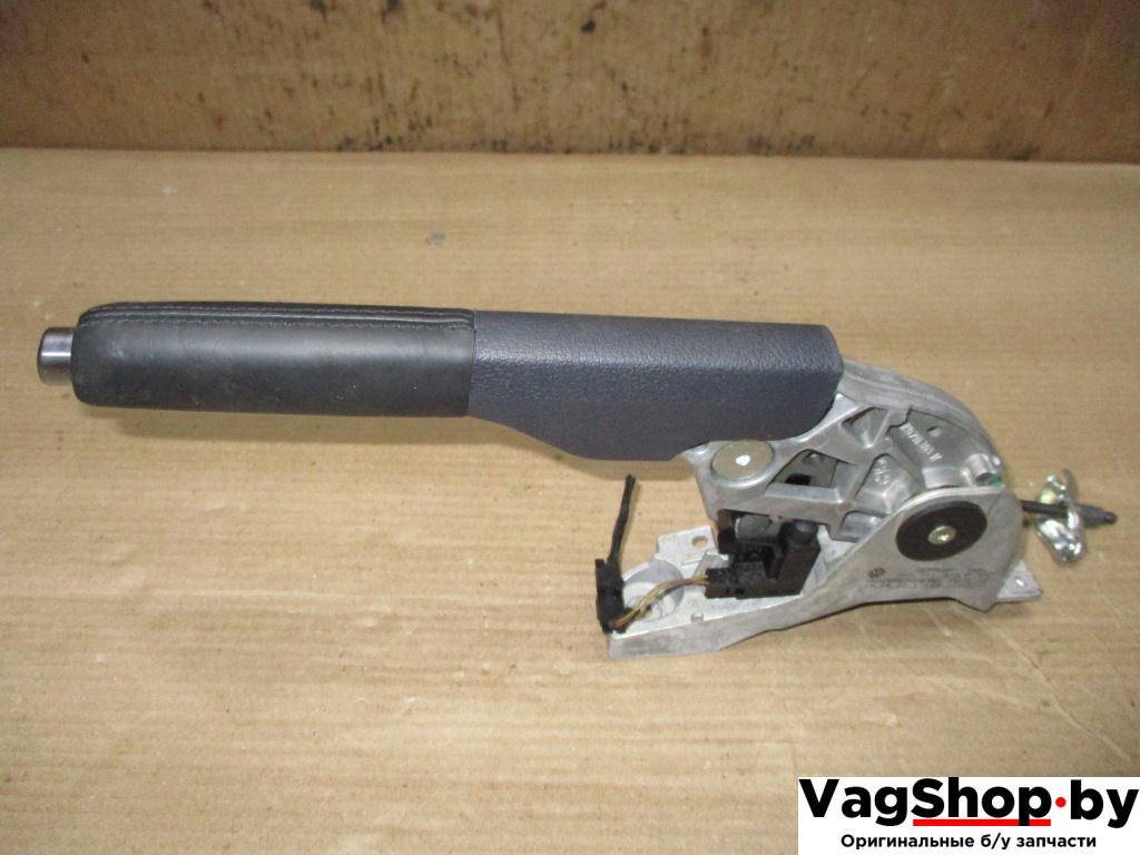 рычаг ручного тормоза (ручника) Volkswagen Golf 6 поколение 2012, 1.6 л., TDi, CAY, дизель, МКПП, красный, хетчбэк 5 дв., передний привод, 1K0711303M, 1K0711303P - фото №1
