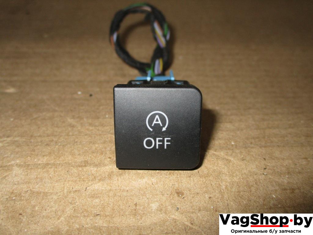 кнопка (выключатель) Volkswagen Golf 6 поколение 2012, 1.6 л., TDi, CAY, дизель, МКПП, красный, хетчбэк 5 дв., передний привод, 5K0905217A - фото №1