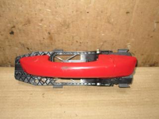 ручка наружная задняя левая Volkswagen Golf 6 поколение 2012, 1.6 л., TDi, CAY, дизель, МКПП, красный, хетчбэк 5 дв., передний привод