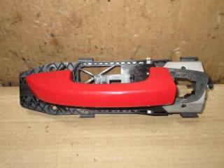 ручка наружная передняя левая Volkswagen Golf 6 поколение 2012, 1.6 л., TDi, CAY, дизель, МКПП, красный, хетчбэк 5 дв., передний привод