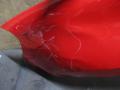 крыло переднее левое Volkswagen Golf 6 поколение 2012, 1.6 л., TDi, CAY, дизель, МКПП, красный, хетчбэк 5 дв., передний привод - фото №3