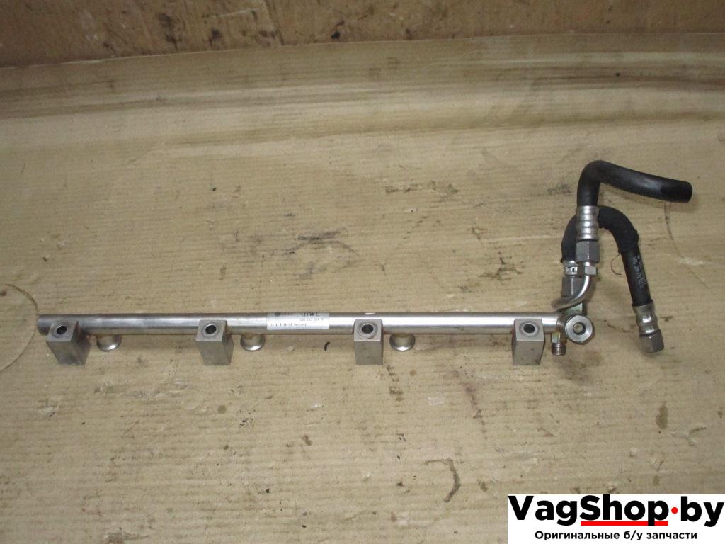 топливная рампа Audi Q7 4L 2008, 3.6 л., FSI, BHK, бензин, АКПП, черный, внедорожник 5 дв., полный привод, 03H133316A - фото №1