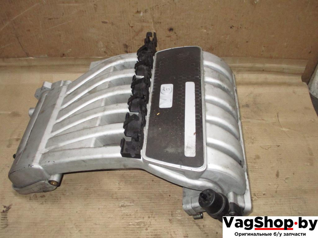 коллектор впускной Audi Q7 4L 2008, 3.6 л., FSI, BHK, бензин, АКПП, черный, внедорожник 5 дв., полный привод, 03H133201D, 03H133203D, 03H133185G - фото №1