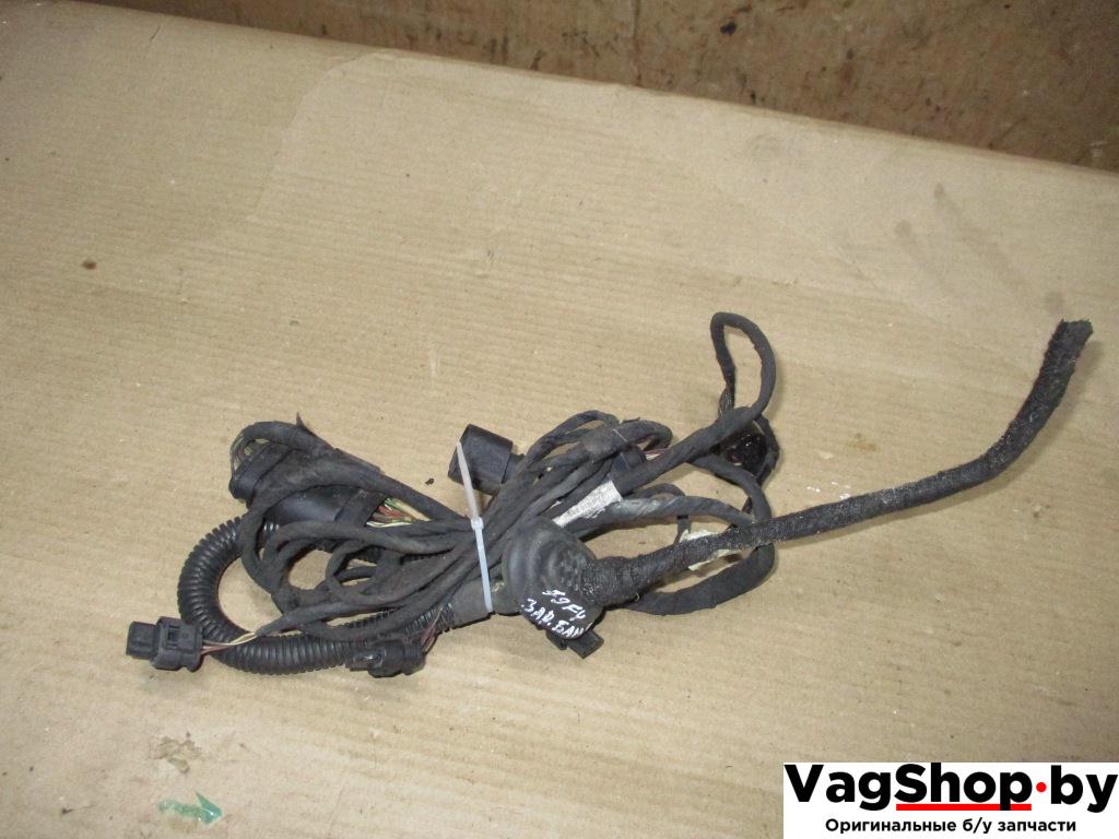 Проводка бампера заднего Audi Q7 4L 2008, 3.6 л., FSI, BHK, бензин, АКПП, черный, внедорожник 5 дв., полный привод, 4L0971104E - фото №1