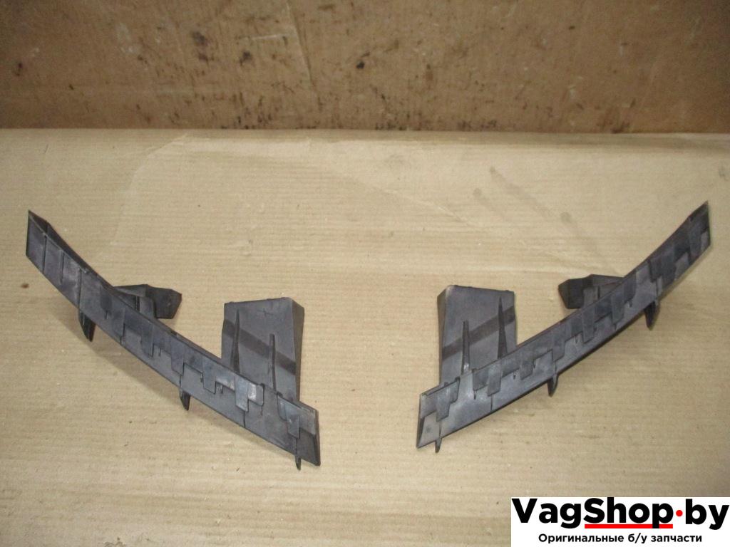 Крепление бампера переднего Audi Q7 4L 2008, 3.6 л., FSI, BHK, бензин, АКПП, черный, внедорожник 5 дв., полный привод, 4L0807333A, 4L0807334A - фото №1