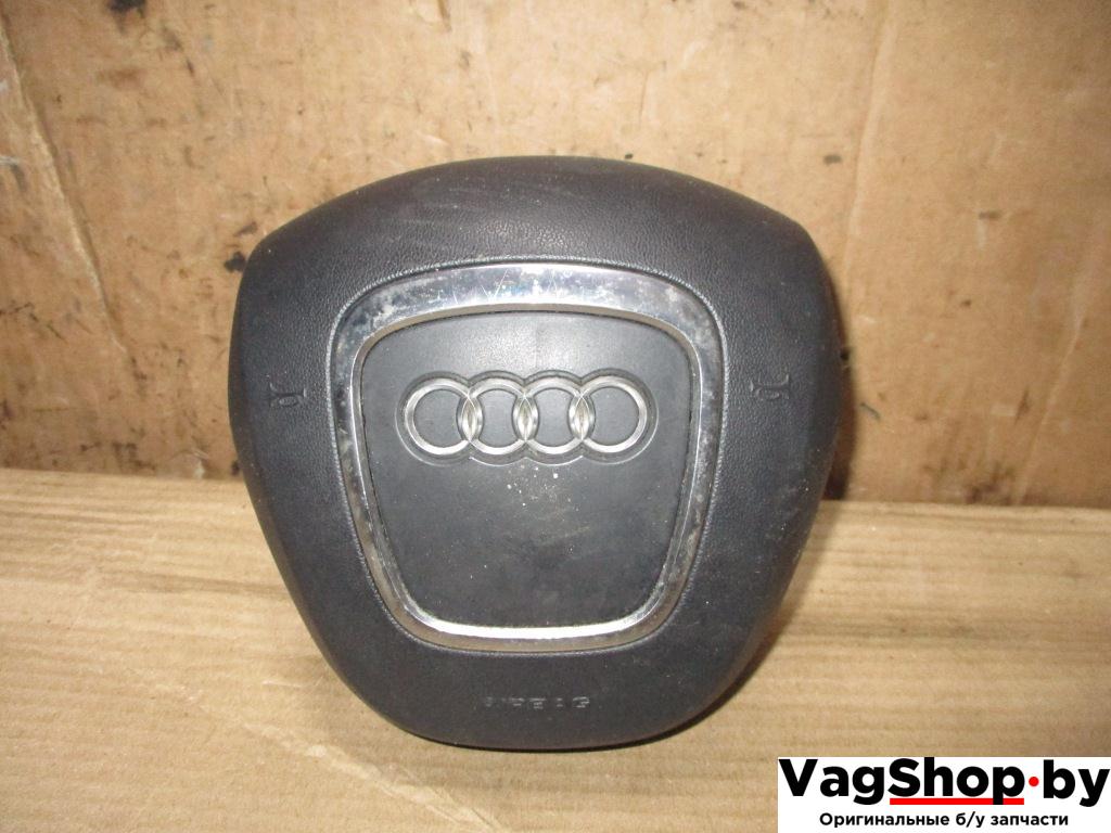 подушка безопасности водителя Audi Q7 4L 2008, 3.6 л., FSI, BHK, бензин, АКПП, черный, внедорожник 5 дв., полный привод, 4L0880201Q - фото №1