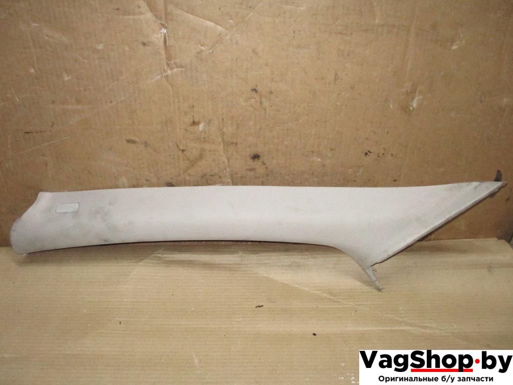 обшивка стойки передней левой Audi Q7 4L 2008, 3.6 л., FSI, BHK, бензин, АКПП, черный, внедорожник 5 дв., полный привод, 4L0867233B - фото №1