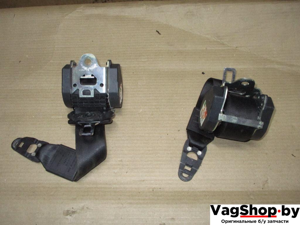 ремень безопасности Audi Q7 4L 2008, 3.6 л., FSI, BHK, бензин, АКПП, черный, внедорожник 5 дв., полный привод, 4L0857811A - фото №1