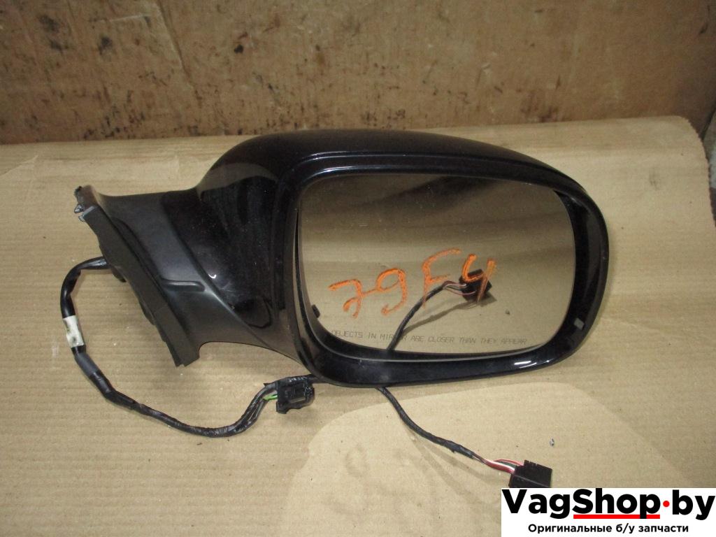 зеркало наружное правое Audi Q7 4L 2008, 3.6 л., FSI, BHK, бензин, АКПП, черный, внедорожник 5 дв., полный привод - фото №1