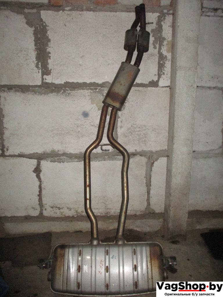 глушитель Volkswagen Touareg 2 поколение 2013, 3.6 л., FSI, CGR, бензин, АКПП, серый, внедорожник 5 дв., полный привод - фото №1