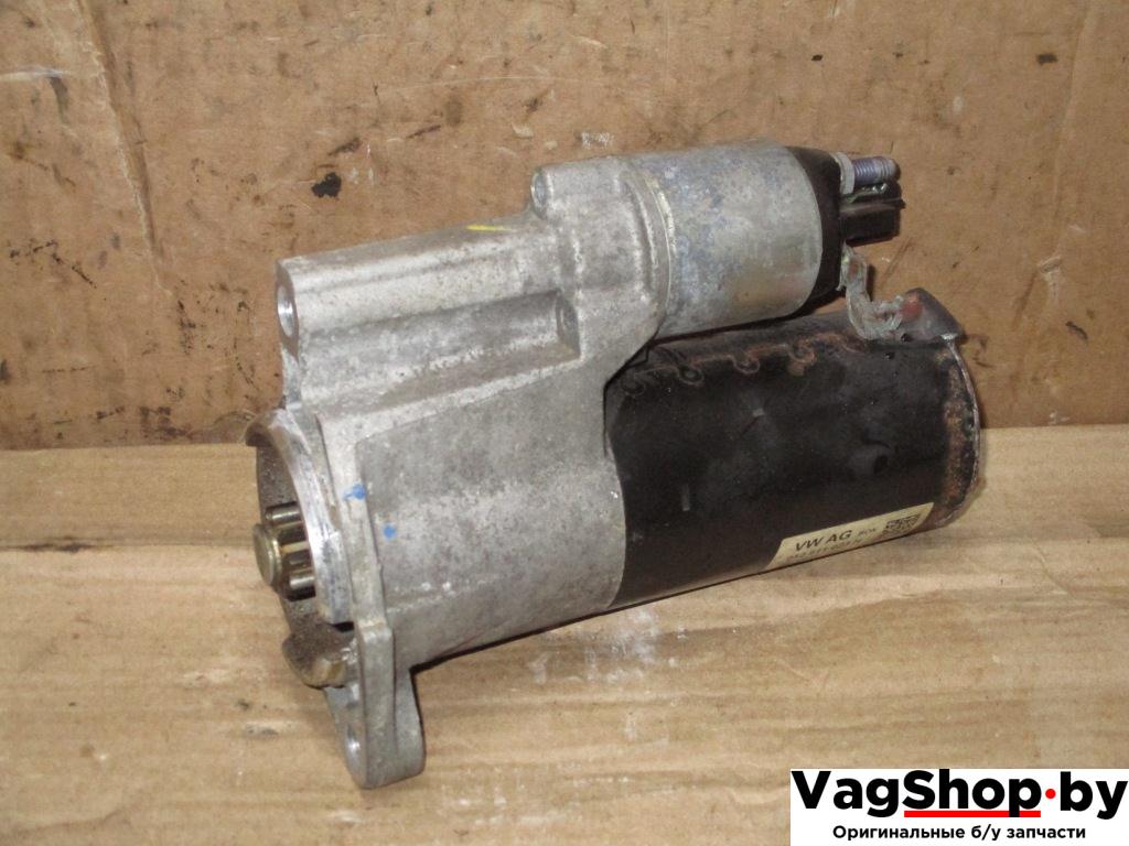 стартер Volkswagen Touareg 2 поколение 2013, 3.6 л., FSI, CGR, бензин, АКПП, серый, внедорожник 5 дв., полный привод, 012911023H - фото №1