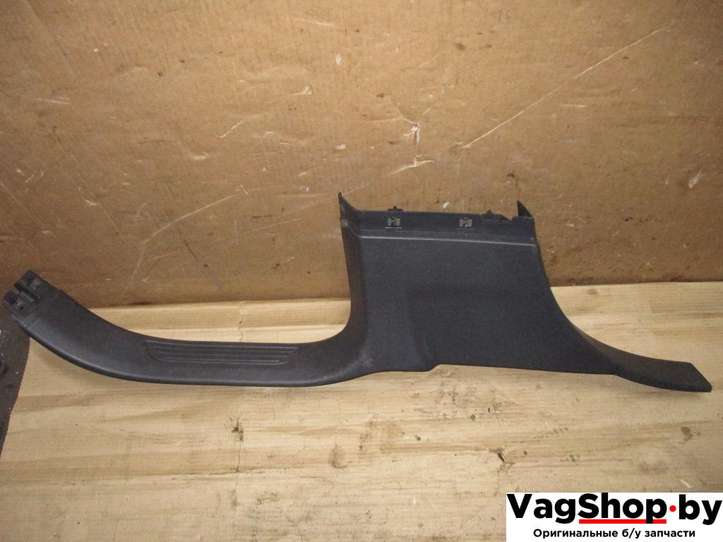 накладка на порог Volkswagen Touareg 2 поколение 2013, 3.6 л., FSI, CGR, бензин, АКПП, серый, внедорожник 5 дв., полный привод, 7P0853369H, 7P0853370G - фото №1