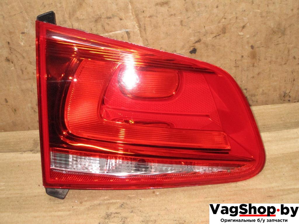 фонарь крышки багажника левый Volkswagen Touareg 2 поколение 2013, 3.6 л., FSI, CGR, бензин, АКПП, серый, внедорожник 5 дв., полный привод, 7P6945093B - фото №1