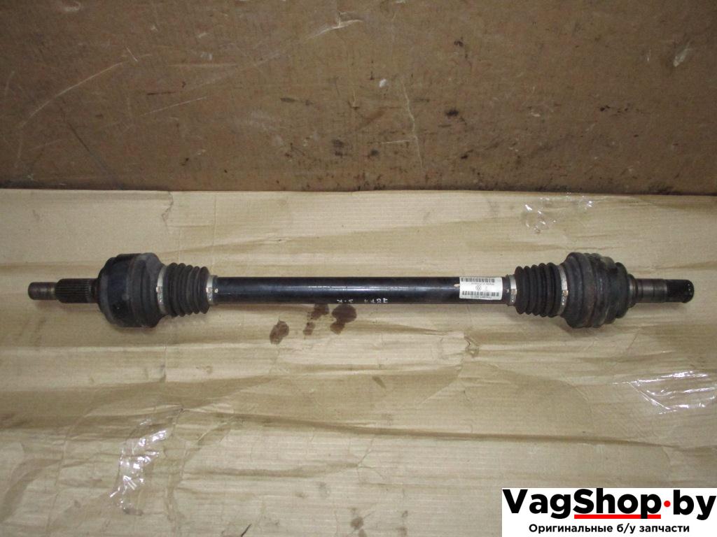 полуось задняя (приводной вал, ШРУС) Volkswagen Touareg 2 поколение 2013, 3.6 л., FSI, CGR, бензин, АКПП, серый, внедорожник 5 дв., полный привод, 7P0501201G - фото №1