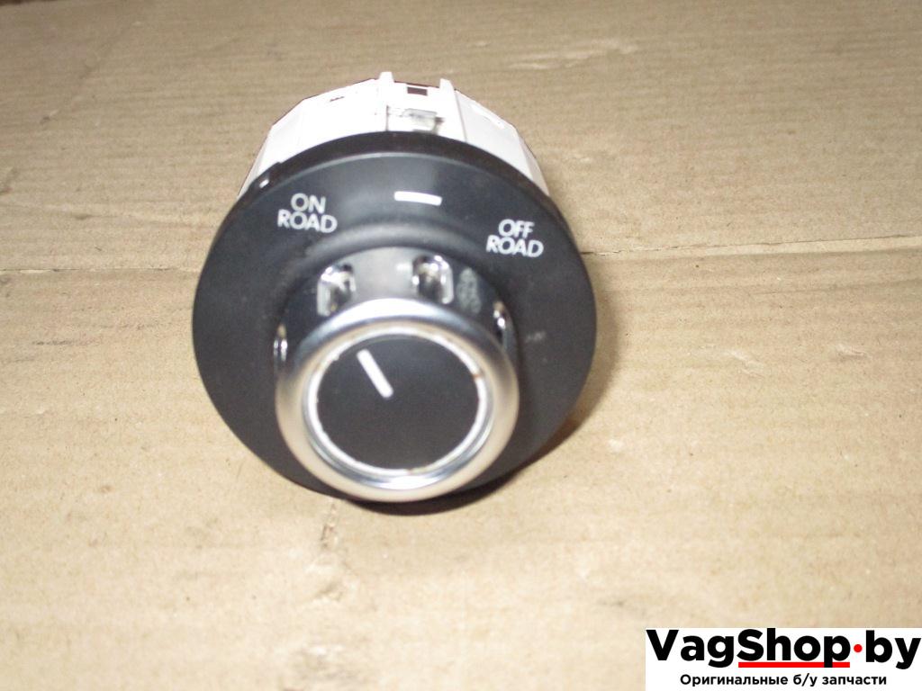 кнопка (выключатель) Volkswagen Touareg 2 поколение 2013, 3.6 л., FSI, CGR, бензин, АКПП, серый, внедорожник 5 дв., полный привод, 7P6941435D - фото №1