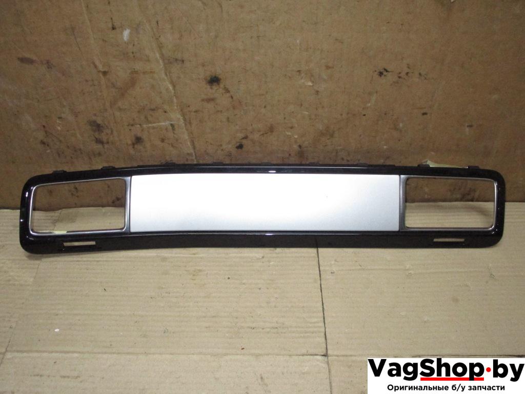 накладка на торпедо (консоль) Volkswagen Touareg 2 поколение 2013, 3.6 л., FSI, CGR, бензин, АКПП, серый, внедорожник 5 дв., полный привод, 7P1857190ADOZ - фото №1