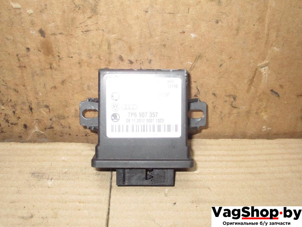 блок управления светом Volkswagen Touareg 2 поколение 2013, 3.6 л., FSI, CGR, бензин, АКПП, серый, внедорожник 5 дв., полный привод, 7P6907357 - фото №1