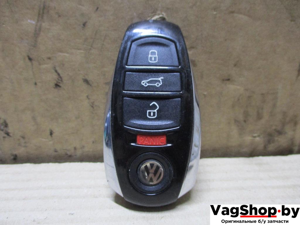ключ Volkswagen Touareg 2 поколение 2013, 3.6 л., FSI, CGR, бензин, АКПП, серый, внедорожник 5 дв., полный привод - фото №1