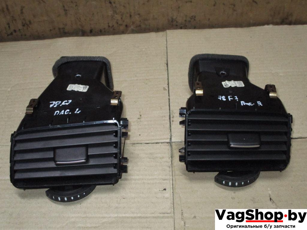 дефлектор обдува салона Volkswagen Touareg 2 поколение 2013, 3.6 л., FSI, CGR, бензин, АКПП, серый, внедорожник 5 дв., полный привод, 7P1819727A, 7P1819704A - фото №1